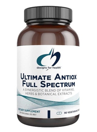 Designs for Health Ultimate Antiox Full Spectrum - Antioxidant Supplement with Resveratrol, Acerola, Lutein, Curcumin C3, Quercetin + More (90 Capsules) - pzsku/Z0EF8E053F988398578D9Z/45/_/1687909043/a3281ceb-9251-4064-b0ba-3bd937715689