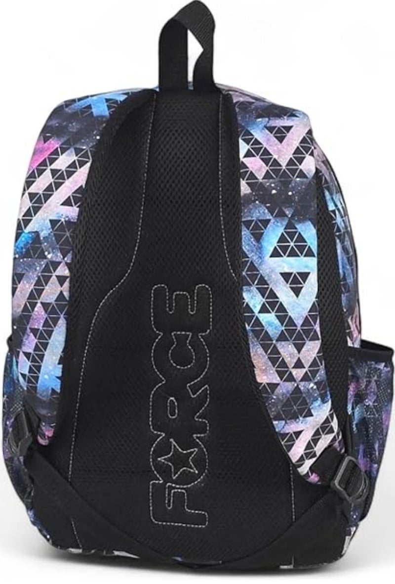 Force Backpack Unisex | Midnight Lights Pattern | new edition 2024 | 15.6-inch laptop | 100% waterproof | Foam Padded | Backpacks for Women Men College School Student - Image 2