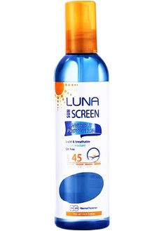 Luna Sunscreen Spray SPF 45 Invisible Protection 200ml 