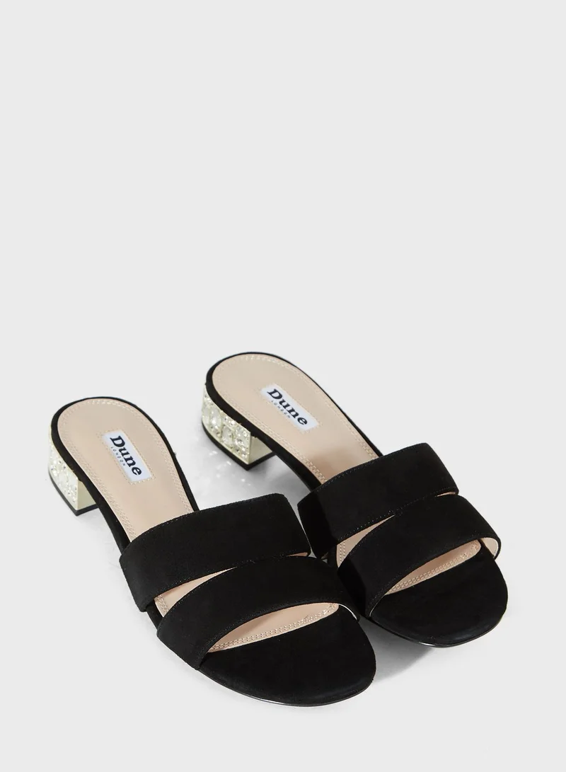 Dune LONDON Nettie Di Low Heel Sandal