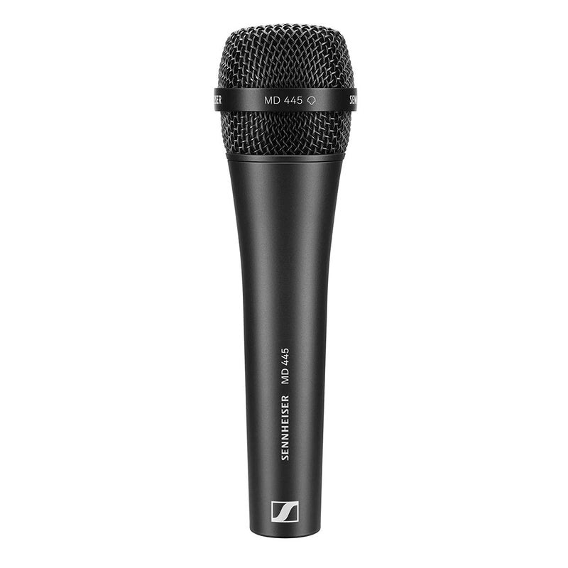 Sennheiser ميكروفون ديناميكي صوتي احترافي من سينهايزر (MD 445)، أسود - Image 1