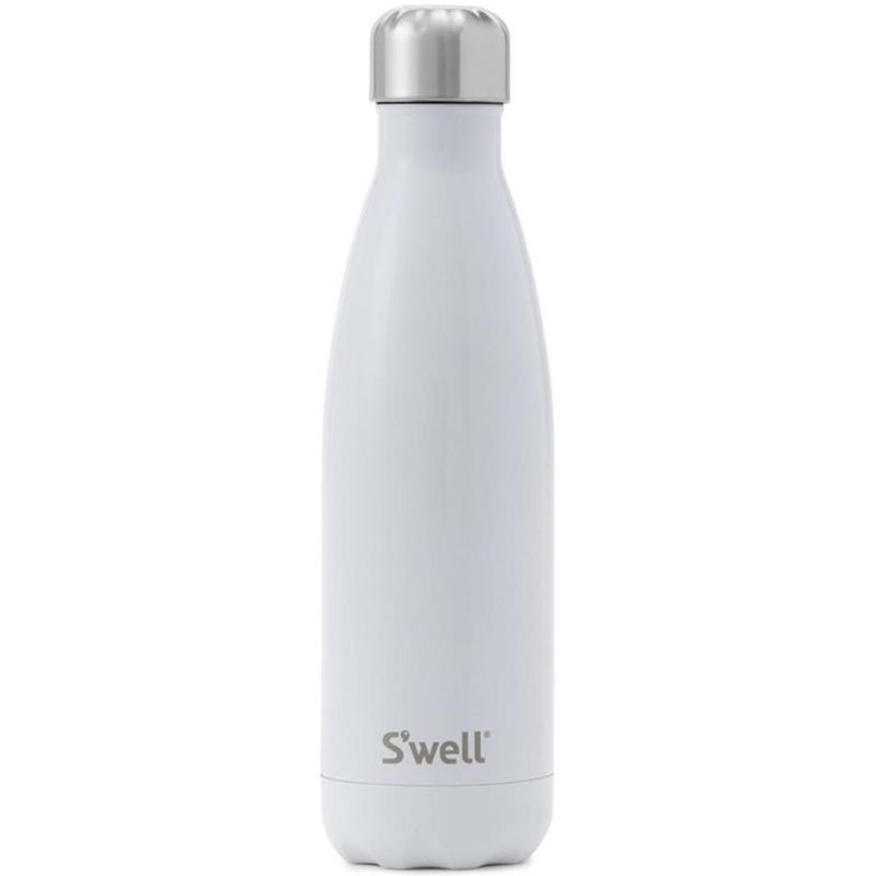 زجاجة مياه ستانلس ستيل سوييل 17 أونصة - طعام الملائكة - حاويات معزولة ثلاثية الطبقات تحافظ على المشروبات باردة لمدة 36 ساعة وساخنة لمدة 18 ساعة خالية من BPA مثالية أثناء التنقل