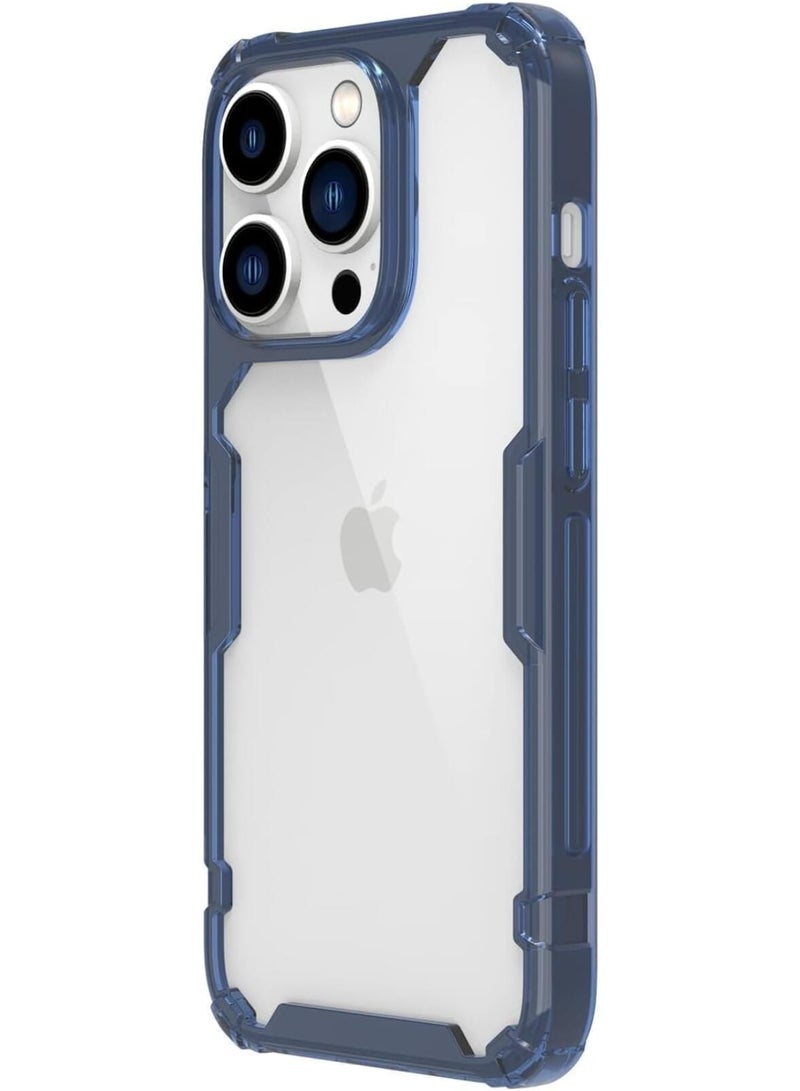 Nillkin Nillkin High Quality Nature TPU Pro Case For Apple iPhone 14 Pro Max Blue  - Image 3