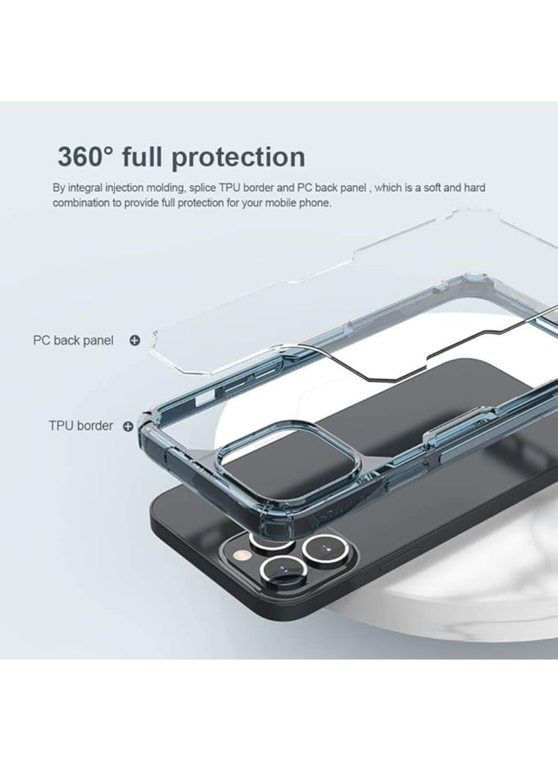 Nillkin Nillkin High Quality Nature TPU Pro Case For Apple iPhone 14 Pro Max Blue  - Image 5