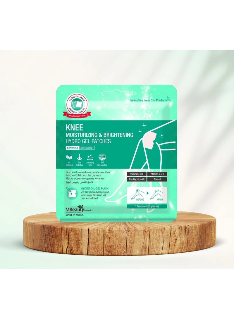 M Beauty Knee Brightening Moisturizing Patches, 2 Pieces - Pack of 1 - Image 1