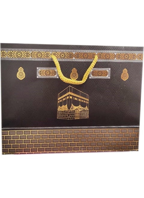 Large Size Kaaba Patterned Bag Hajj-Umrah Souvenir 25 Pieces 30X20X10 cm