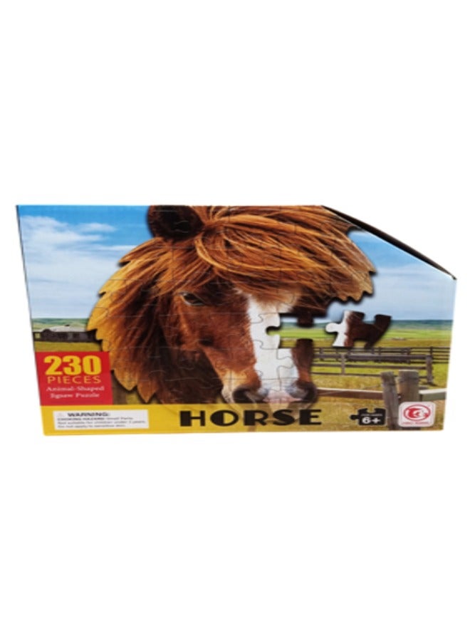 PUZZLE SET Horse-shaped ,230PCS
