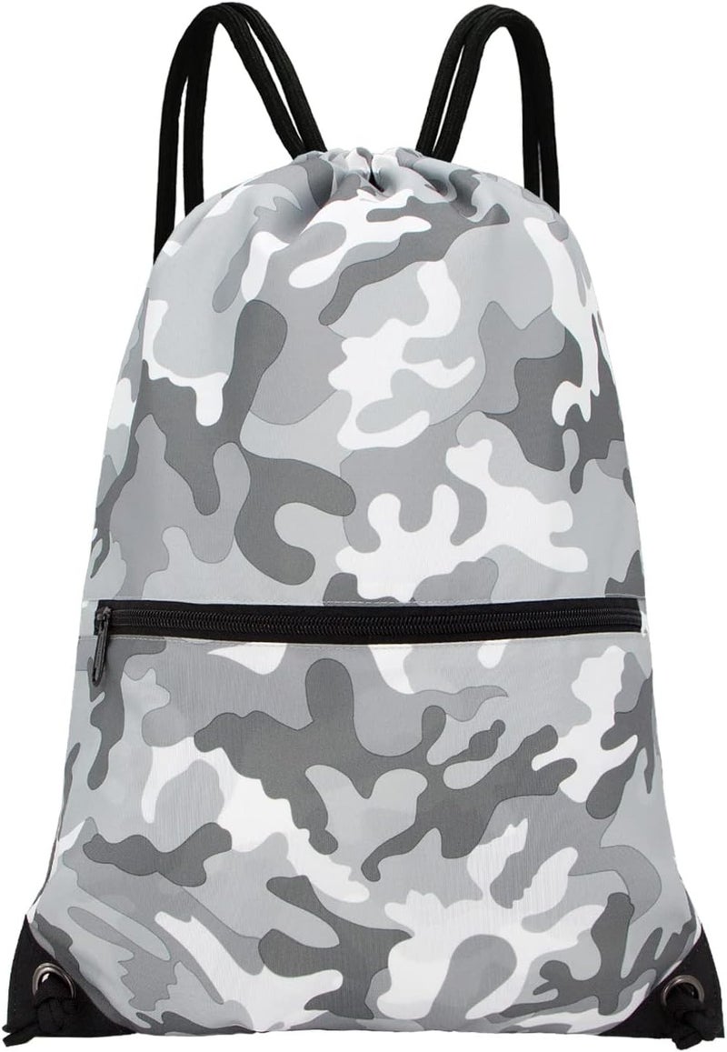 HOLYLUCK Drawstring Backpack Bag Sport Gym Sackpack - Image 1