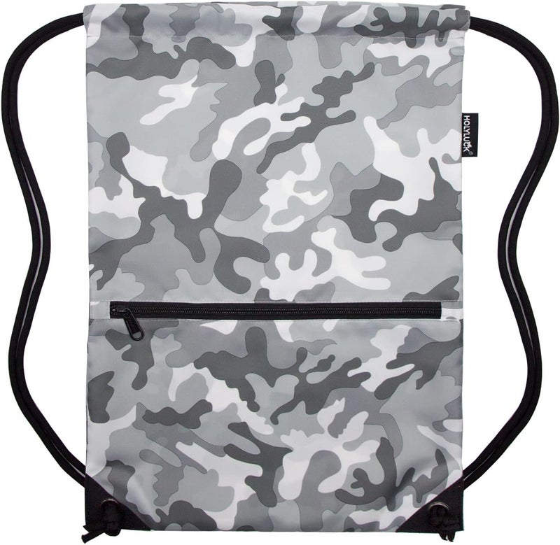 HOLYLUCK Drawstring Backpack Bag Sport Gym Sackpack - Image 2