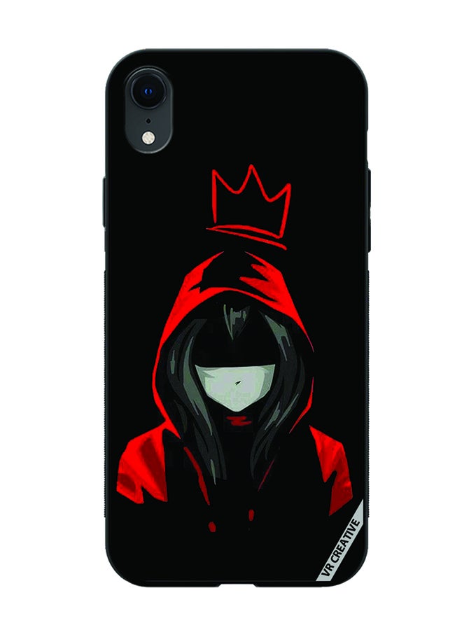 VR CREATIVE Protective Case Cover For Apple iPhone XR Hell Girl Design Multicolour - Image 1