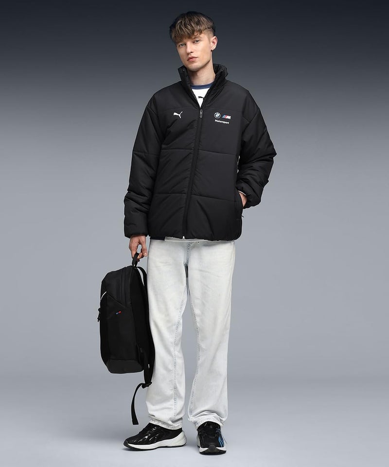 Puma, Men, BMW MMS ESS+ PUFFER JACKET, Black, XL, (63297701) - Image 3