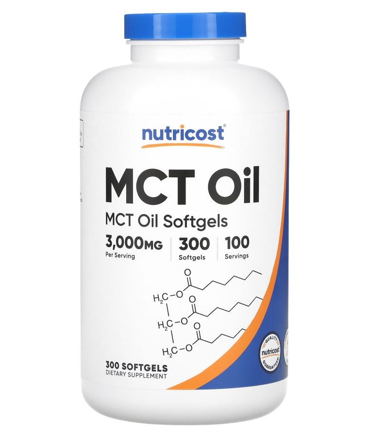 MCT Oil 300 Softgels (1000 mg per Softgel)