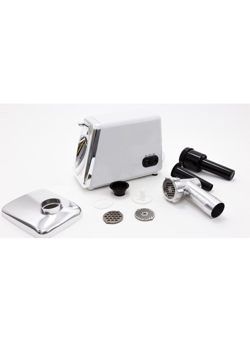 Jamaki Multifunctional Electric Meat Grinder 2500W Copper Motor for Meat Mincing, Sausage Stuffing, Biscuit Making, Sharp Stainless Steel Blades, White - JMK8004  - Image 4