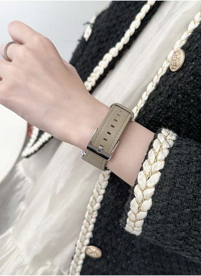 MoreanBelt - Moran Leather Bands Compatible with Apple Watch Band 49mm 45mm 44mm 42mm 41mm 40mm 38mm, Top Grain Leather Sheepskin Strap Thin Wristband for iWatch Ultra Series 8 7 6 5 4 3 2 1 SE/SE 2 - Image 1