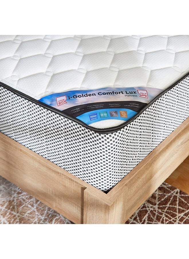 Home Box مرتبة بنوابض جيبية كوين كومفورت لوكس من آي جولدن - 150x200x25 سم  - Image 5