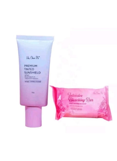 Premium Tinted Sunshield SPF50 Broad Spectrum Intensive Bleaching Bar