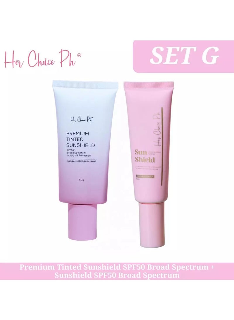 Her Choice Ph Premium Tinted Sunshield SPF50 Broad Spectrum Intensive Bleaching Bar  - Image 2