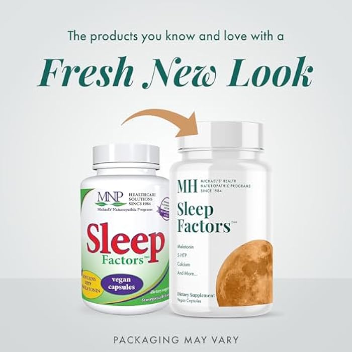 Michael's Health Naturopathic Programs Sleep Factors - 90 Vegan Capsules - Contains 5-HTP & Melatonin - With Calcium & Magnesium - Kosher - 30 Servings - Image 3