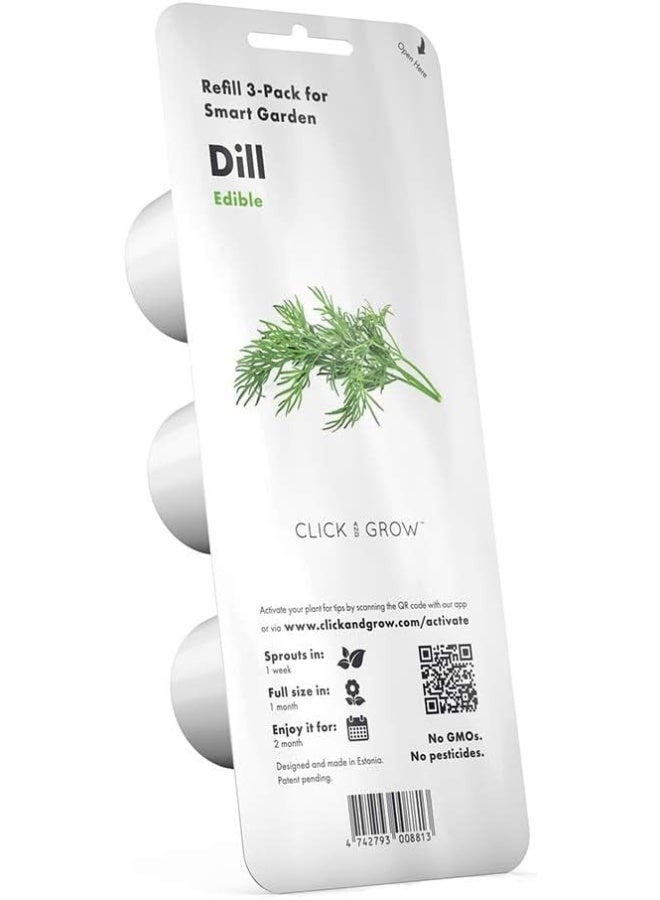 CLICK AND GROW Dill Capsules - Pack of 3  - Image 1