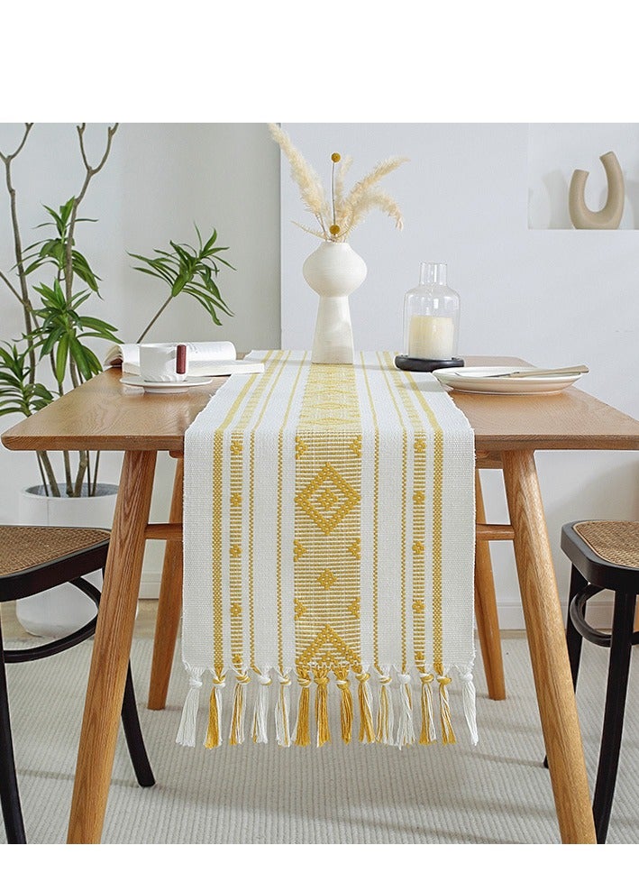 ميكسد Vichy European Vintage Modern Printed Table Runner 