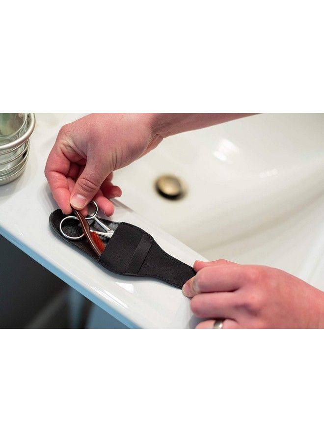 Better Off Bearded Mustache Grooming Kit Mustache Scissors For Men For Precise Facial Hair Trimming Mustache Combs For Men Perfect Moustache Comb And Moustache Scissors Great For Travel - Image 5