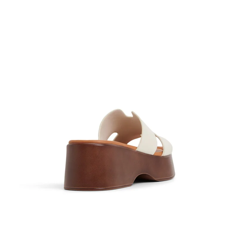 Call it Spring Abilene Mid Heel Platform Slides