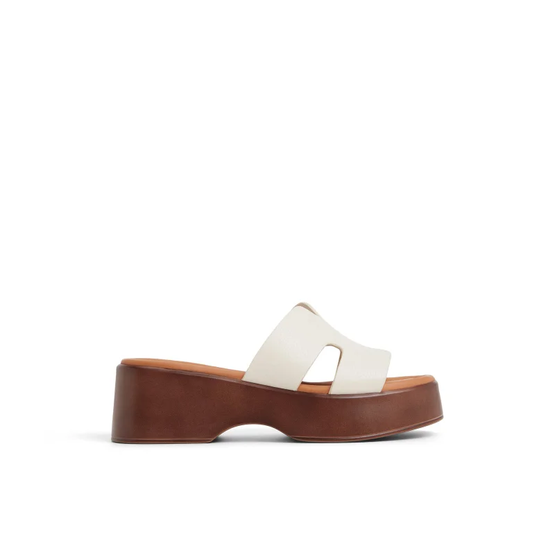 Call it Spring Abilene Mid Heel Platform Slides
