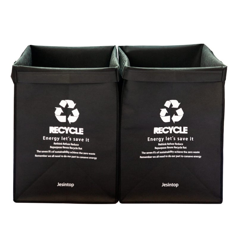 Jesintop Jesintop Recycle Bins for KitchenUltraLarge Capacity Recycle Waste Bin Bags for Kitchen Home Trash Sorting Bins Organizer Baskets29 Gal Series4pcs 