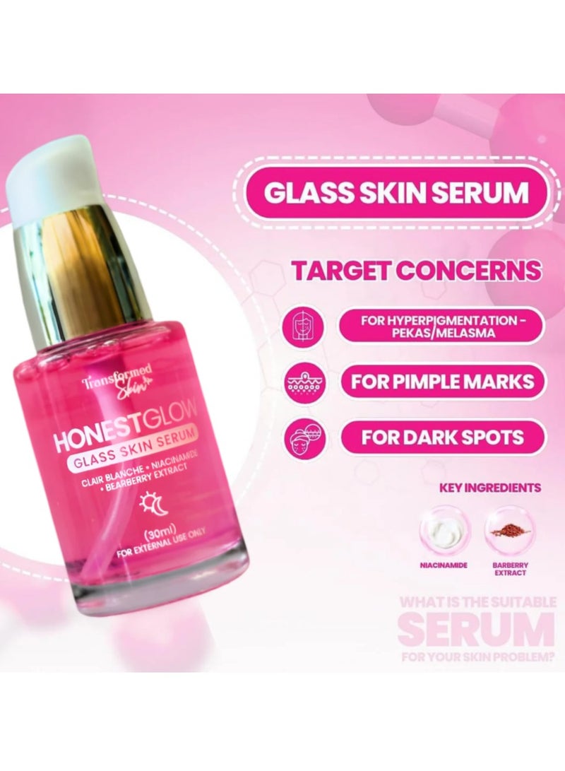 الجلد المتحول هونست  جلو سيروم البشرة الزجاجي المتوهج - 30 مل - Image 2