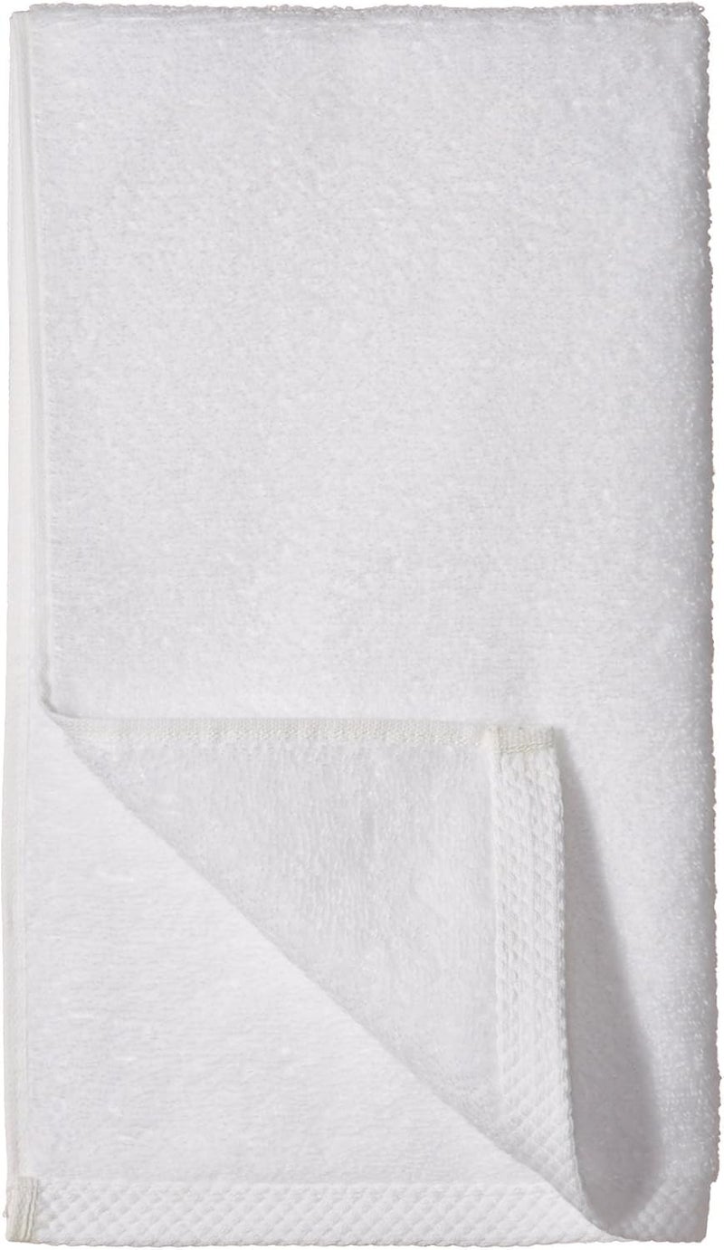AYUS Luxury White Hand Towels - Soft Circlet Egyptian Cotton, Highly Absorbent Hotel Spa Bathroom Towels Collection (16 x 24 Inch, Pack of 12) - Image 2