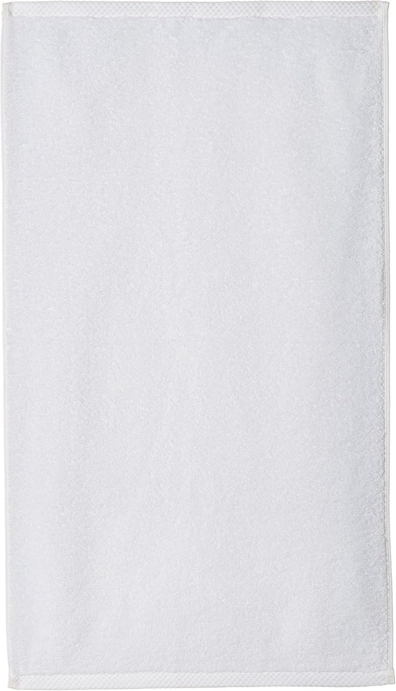 AYUS Luxury White Hand Towels - Soft Circlet Egyptian Cotton, Highly Absorbent Hotel Spa Bathroom Towels Collection (16 x 24 Inch, Pack of 12) - Image 3