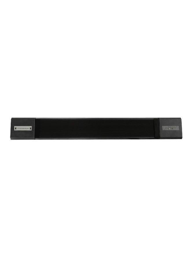 Hotspot - 2400W Sleek Rectangular Wall Mounted Patio Heater Black 26.5 x 19.5 x 21.8 cm ZHQ2499-W - Image 1