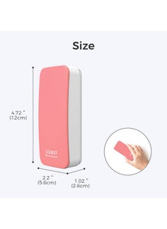 Loukin Magnetic Dry Erase Eraser Whiteboard Eraser Glass Board Eraser(Pink) One Bottle Of 3.4 Oz Whiteboard Cleaner Included For Classroom Home And Office  - Image 5