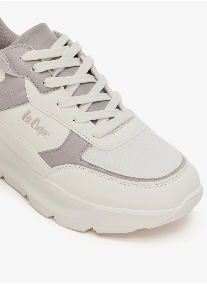 Lee Cooper Women's Panelled Lace-Up Shoes