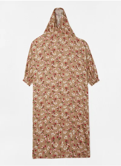 Hayat Praying Dress With Attached Veil