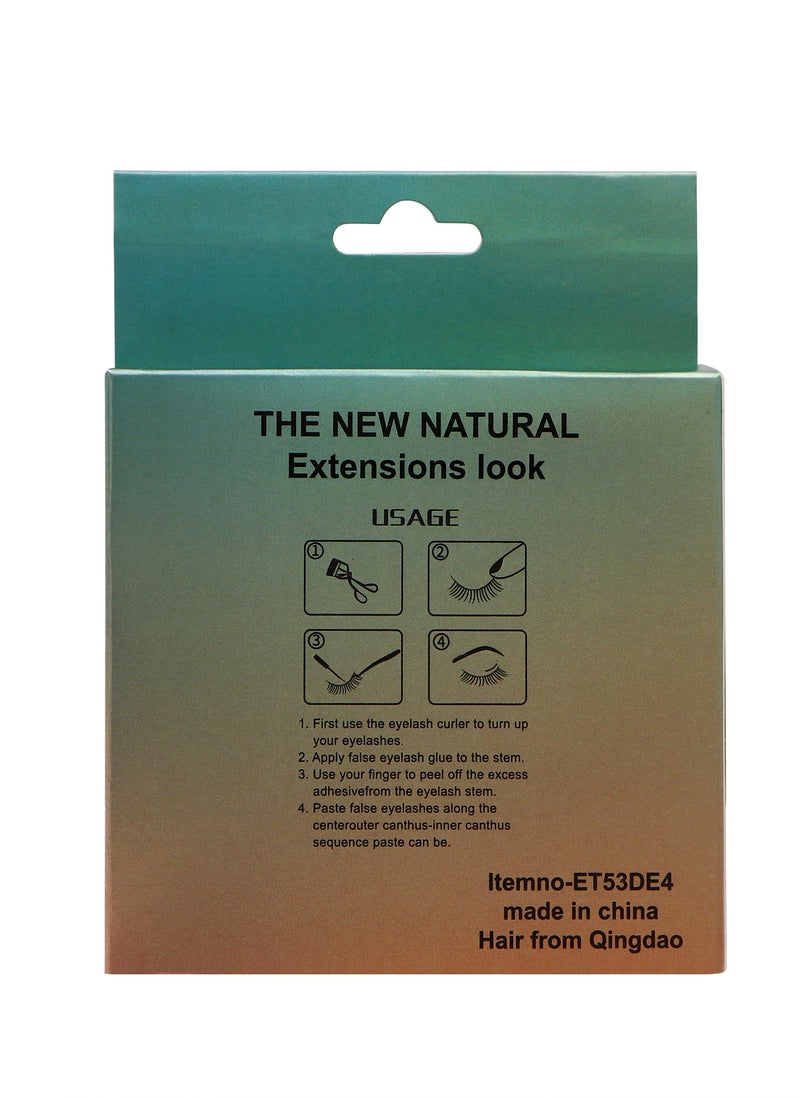 Everytime53 Everytime53 Women's 4 Pair Natural Look Eye Lashes - F04  - Image 3