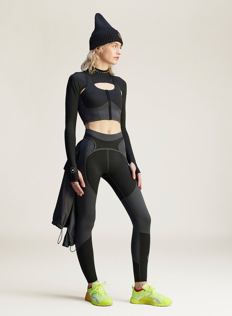 Adidas Adidas By Stella Mccartney Two-Tone Leggings  - Image 5