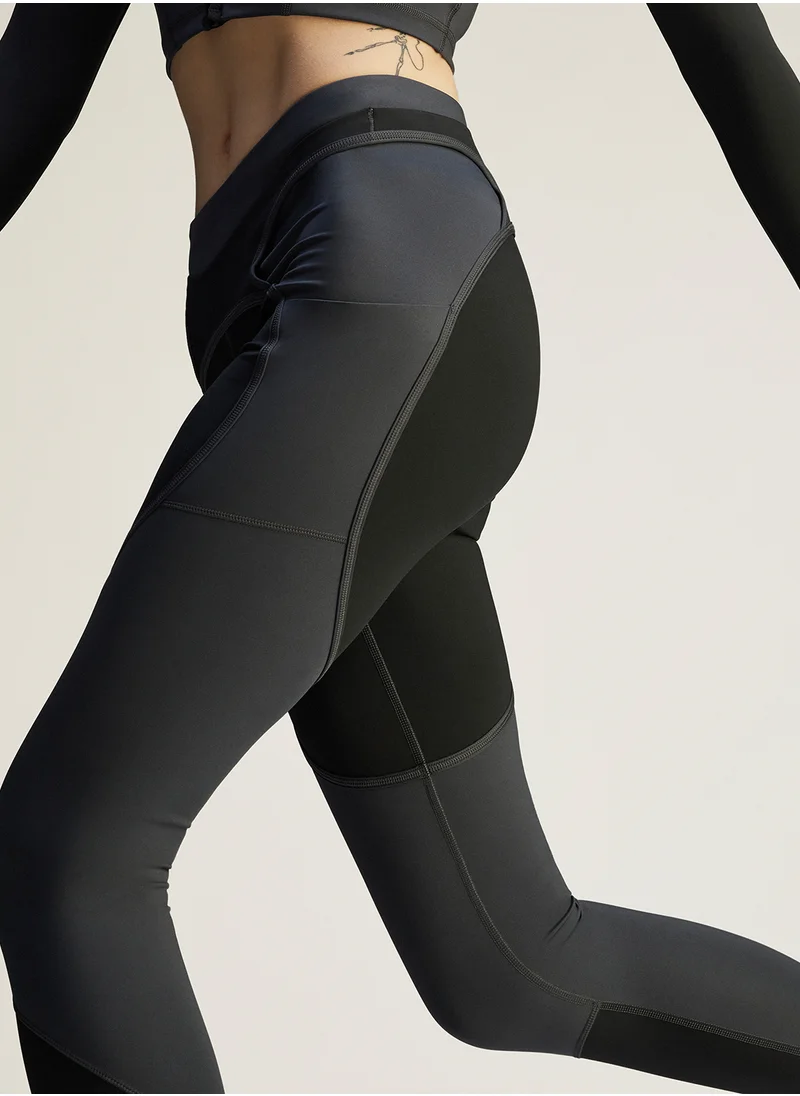 اديداس Adidas By Stella Mccartney Two-Tone Leggings