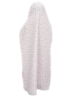 City Rose Islamic Girl's Pray khimar 1 Piece Cotton Dress Hijab Abaya Floral Suit  - Image 2