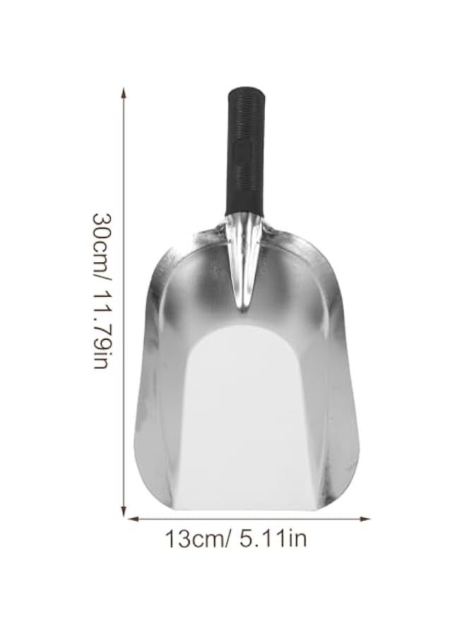Stainless Steel Square Shovel Small Gardening Hand Shovel Garden Hand Trowel Gardening Hand Tools Gardening Shovel Gardening Digging Shovel Rural Small Shovel 201 Stainless Steel  - Image 2