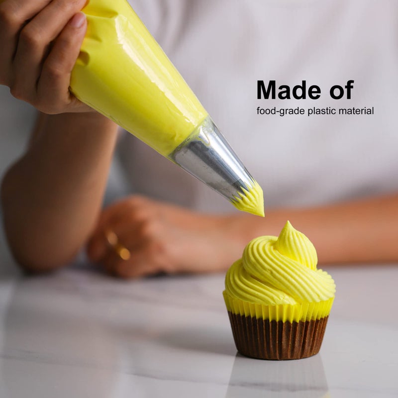 Kayaso Disposable Piping Bags, Cake Decorating Bags, Pack of 200 Pieces (16-Inch) - Image 4