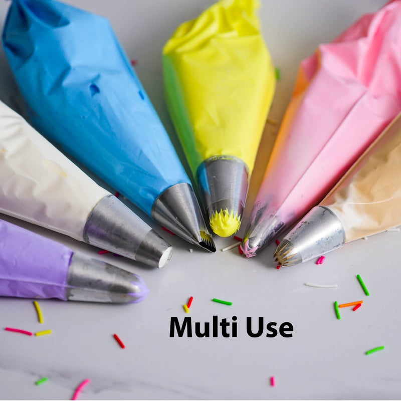 Kayaso Disposable Piping Bags, Cake Decorating Bags, Pack of 200 Pieces (16-Inch) - Image 5
