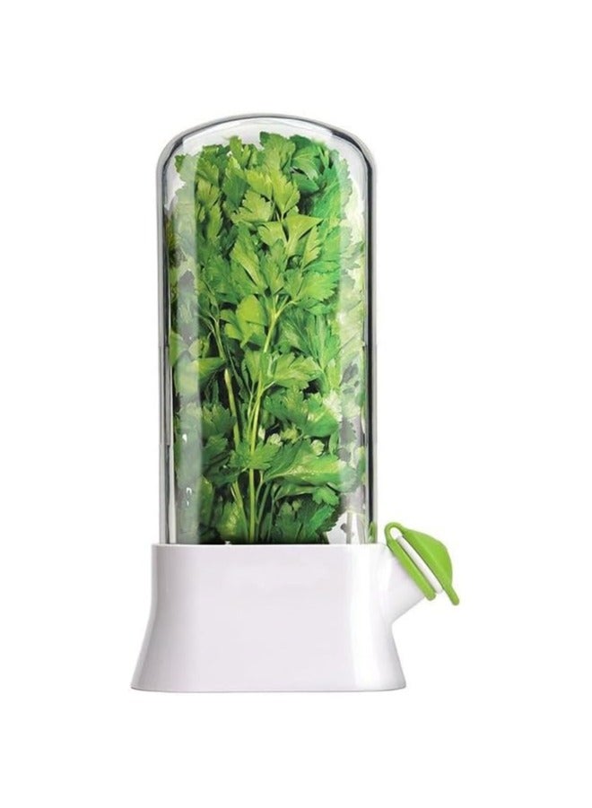 Herb Keeper Freshness Preserver Cup – Airtight Herb Storage Container for Fresh Parsley, Cilantro, Rosemary, and More – Keeps Herbs Fresh for Up to 2 Weeks - Image 1