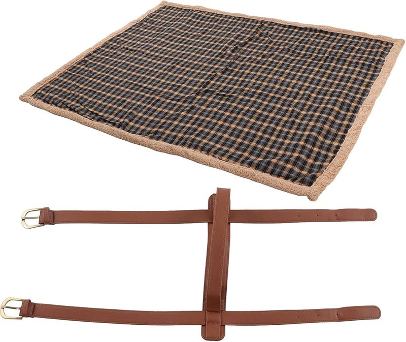 بطانية نزهة مقاومة للماء مع حزام تخزين للتخييم الخارجي والشاطئ والمشي لمسافات طويلة - Image 2