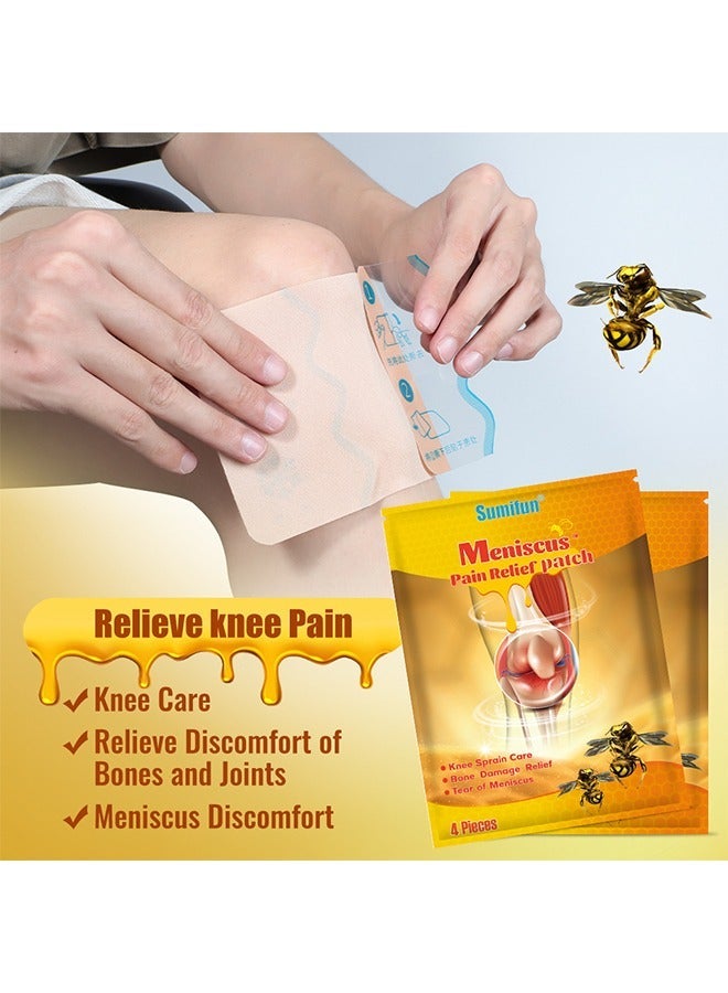 سوميفون لاصقة العناية بسم النحل تخفف من آلام العمود الفقري القطني والركبة والأوتار والعظام وآلام العضلات والمفاصل - Image 4