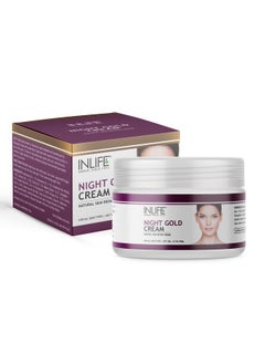 Inlife INLIFE Night Gold Face Cream - 50 g  - Image 1