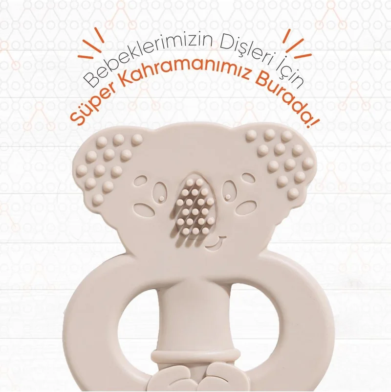 Gezenbebe Hero Teether & Teeth Brushing Trainer Mink