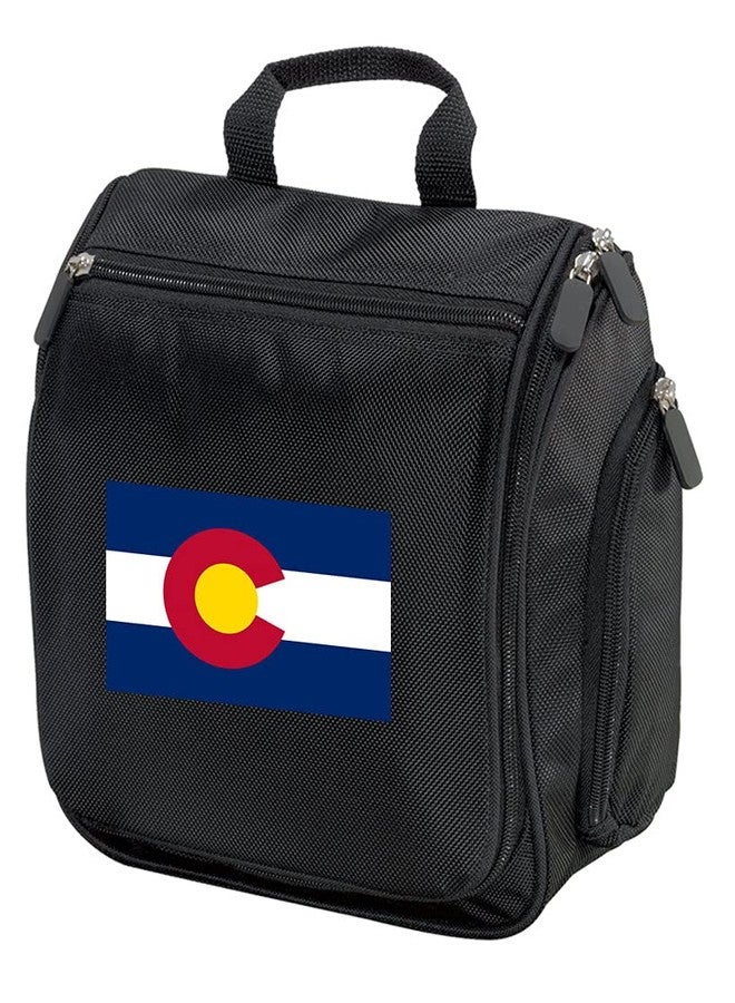 Broad Bay Colorado Flag Toiletry Bags Or Hanging Colorado Shaving Kits - Image 1