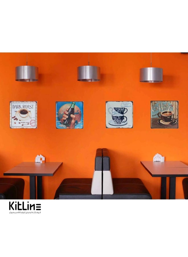 الكوتش لوحة حائط فنية – قهوة دارك روست بطابع كلاسيكي - Image 2