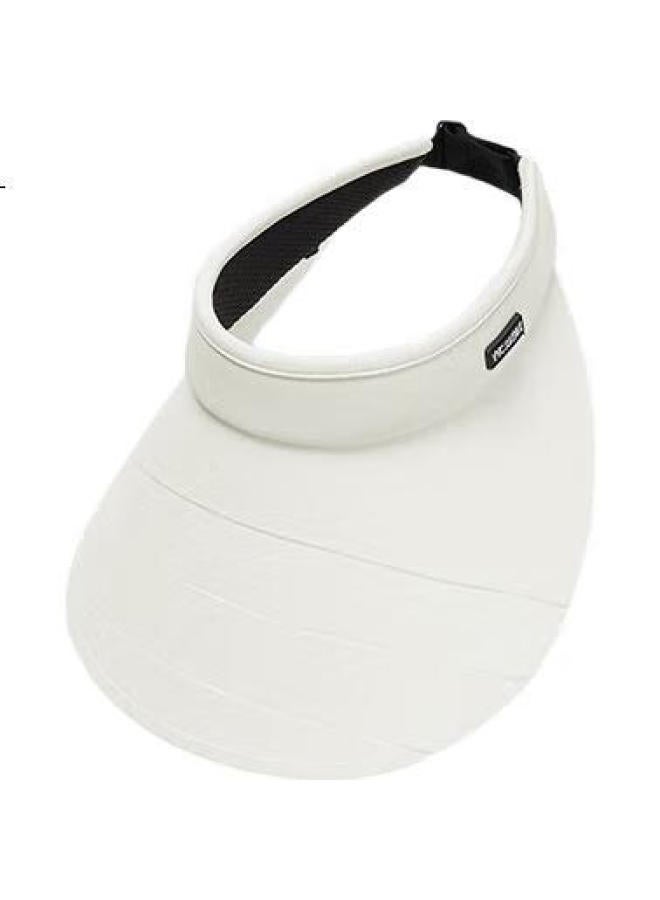 Vvc Sun Hat Women'S Foldable Summer Uv Protection Sun Hat Outdoor Cycling Sunscreen Hat Creamy Beige One Size - Image 3